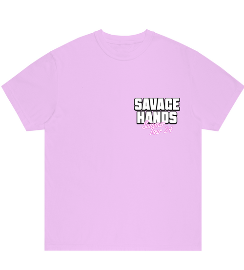 Pink Palm Tree 2024 Tour Tee