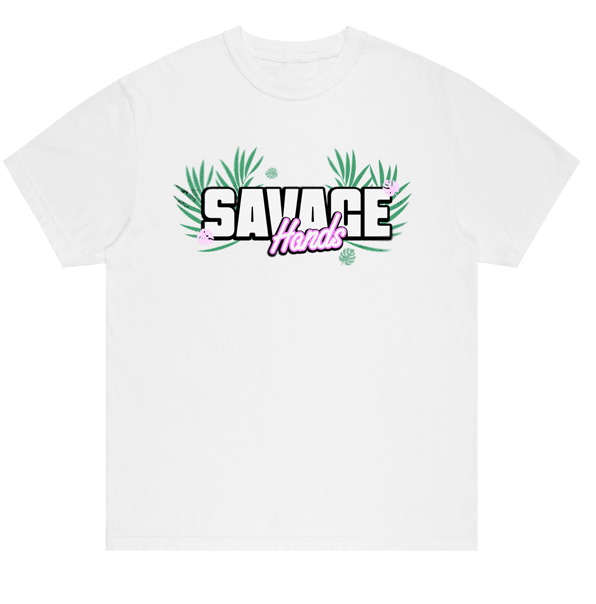 White Vice City Logo Tee